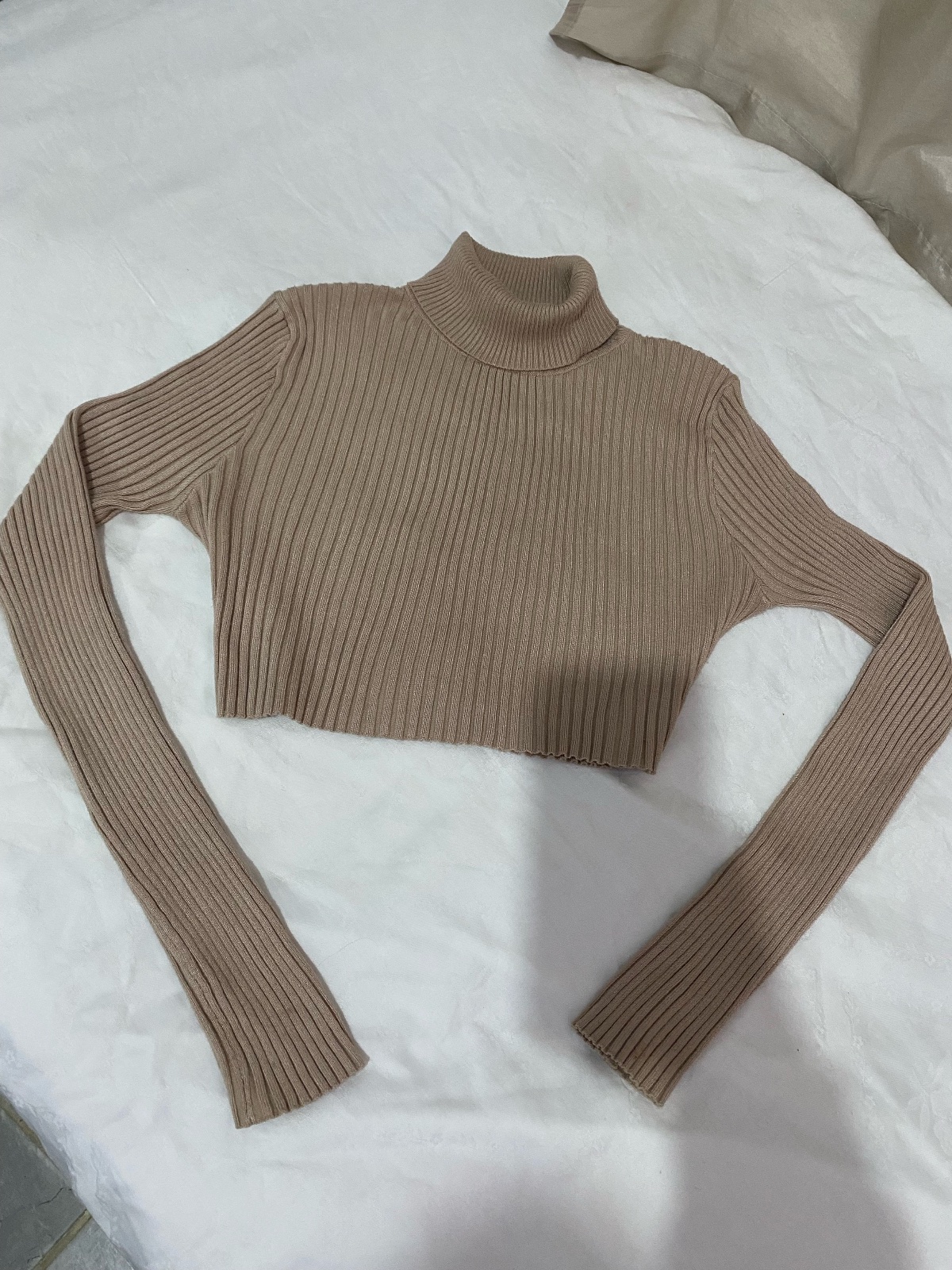 Top beige  taille xs