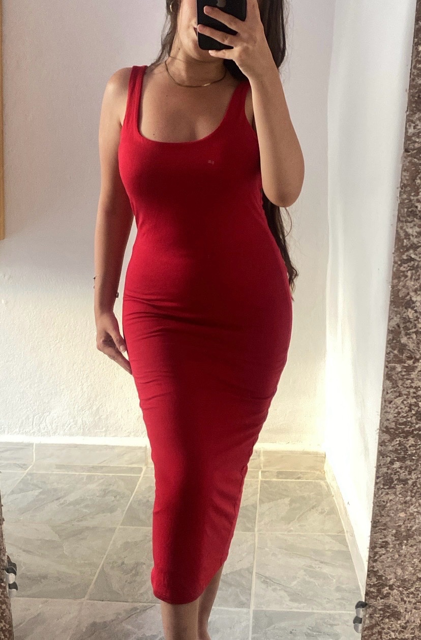 Robe moulante taille s