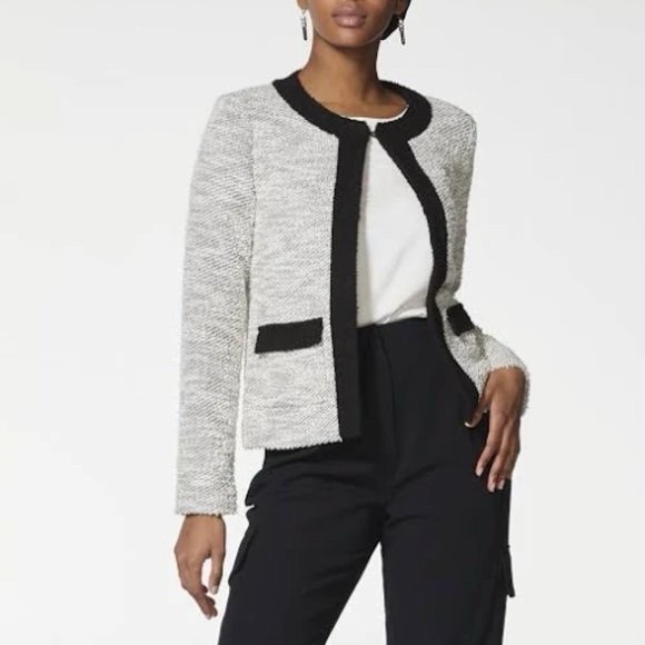Blazer en tissu tweed de la marque Vince Camuto neuf
