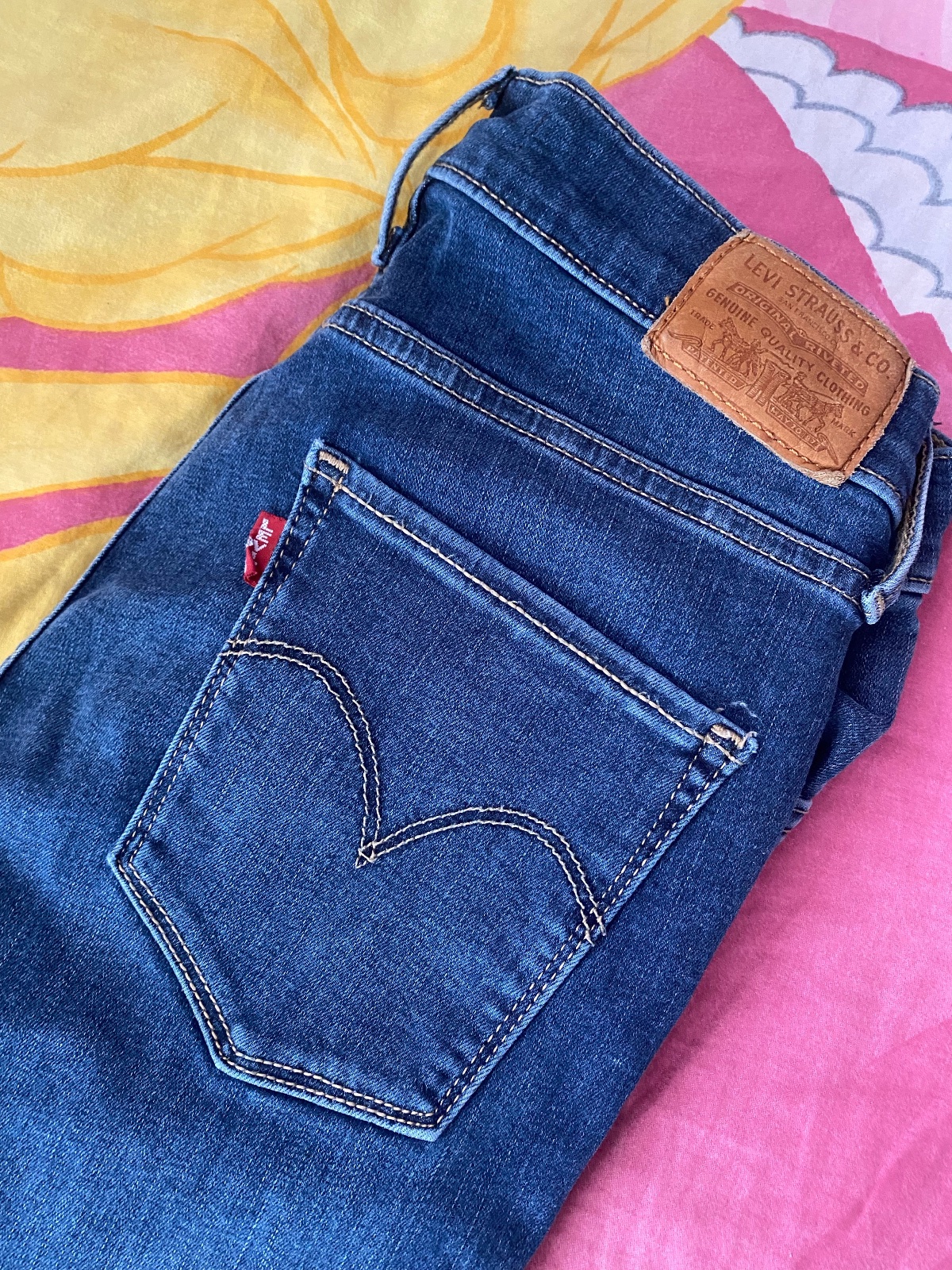 Jean levis 720 original quality premium super taille haute taille 27 us pour 36