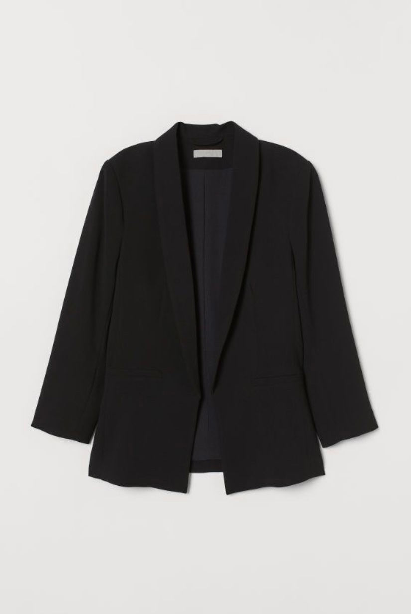 Blazer noir h&m taille M neuf 