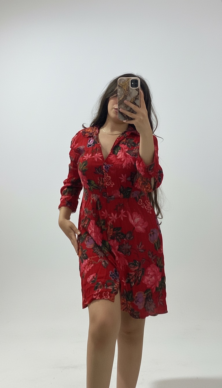 Robe chemise zara taille M