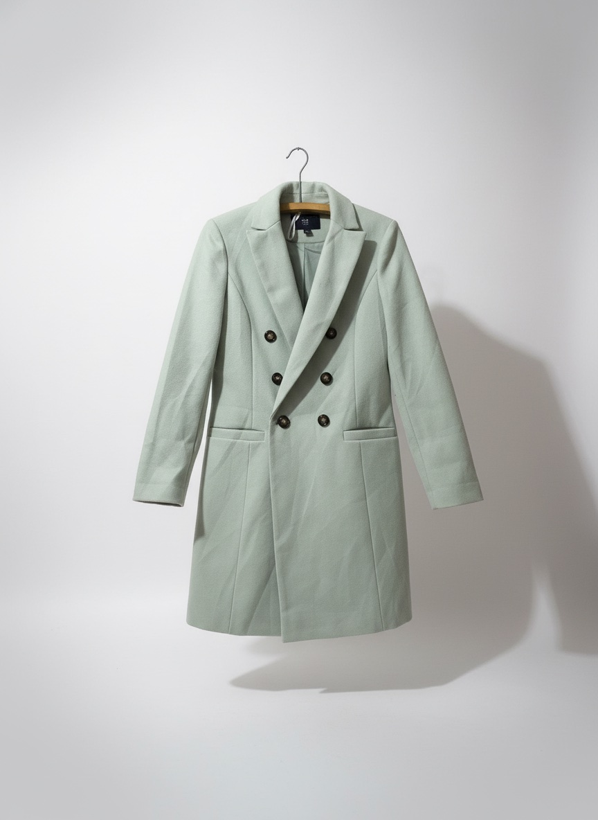 Manteau cachemire style zara taille 36 couleur très tendance style trop chic ✨