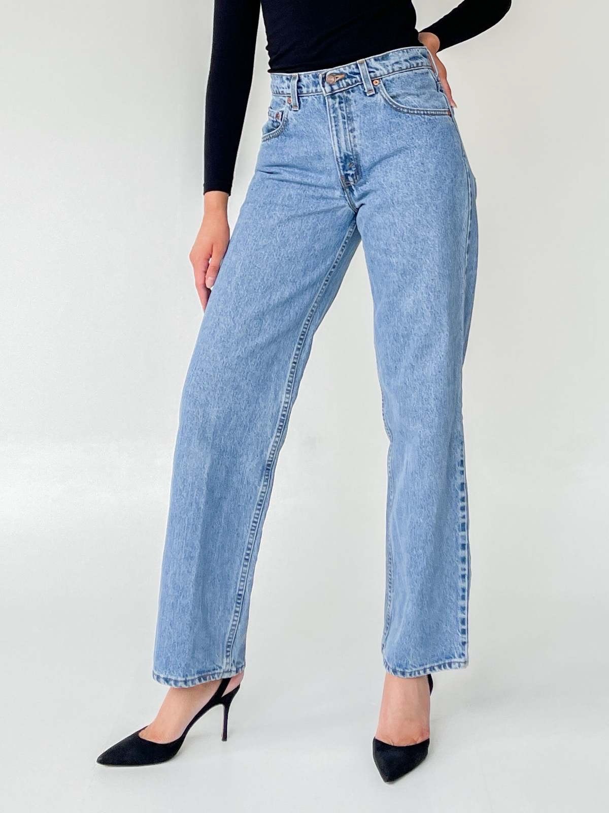 Jean denim stright taille 34