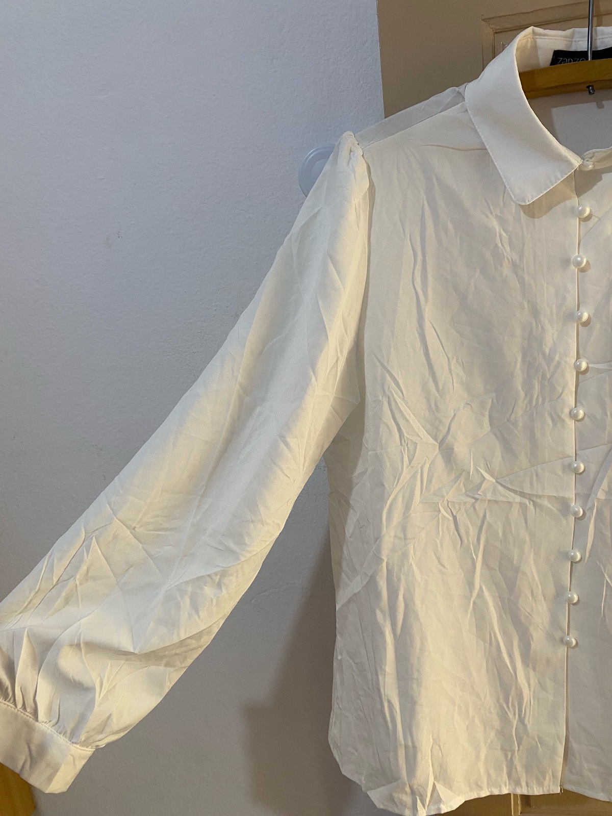 Chemise taille L avec perles✨✨🤍🤍