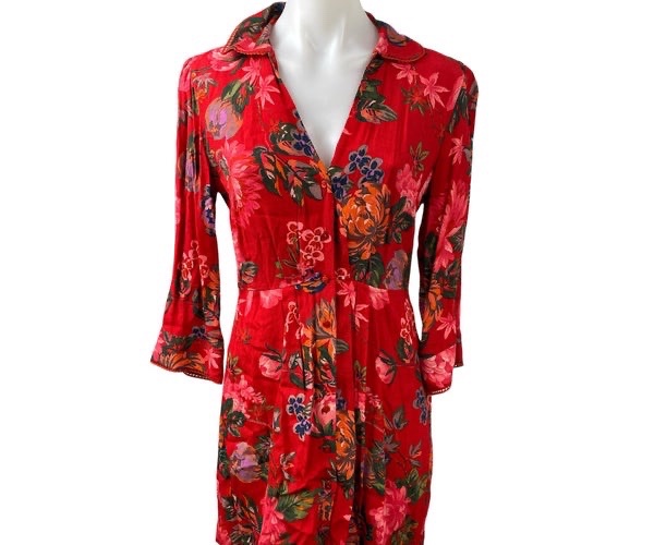 Robe fleurie zara taille M