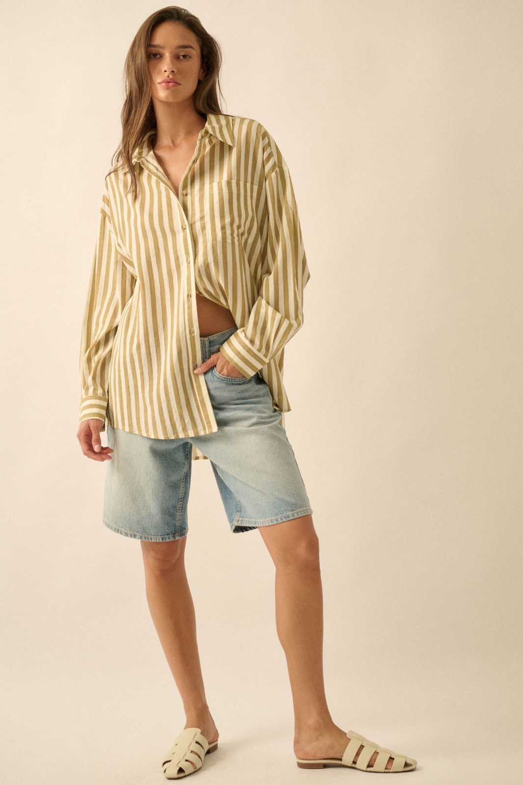 Chemise oversized banana republic taille L