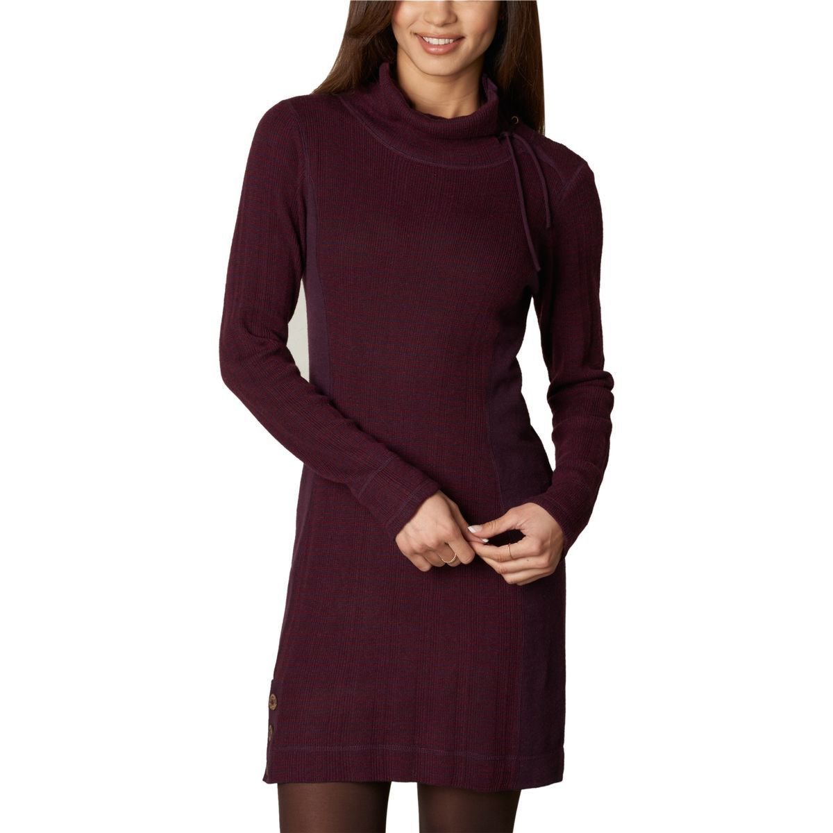 Robe rouge bordeaux courte taille M