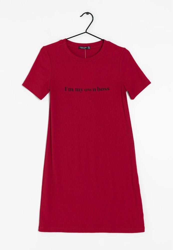 Robe bershka Rouge