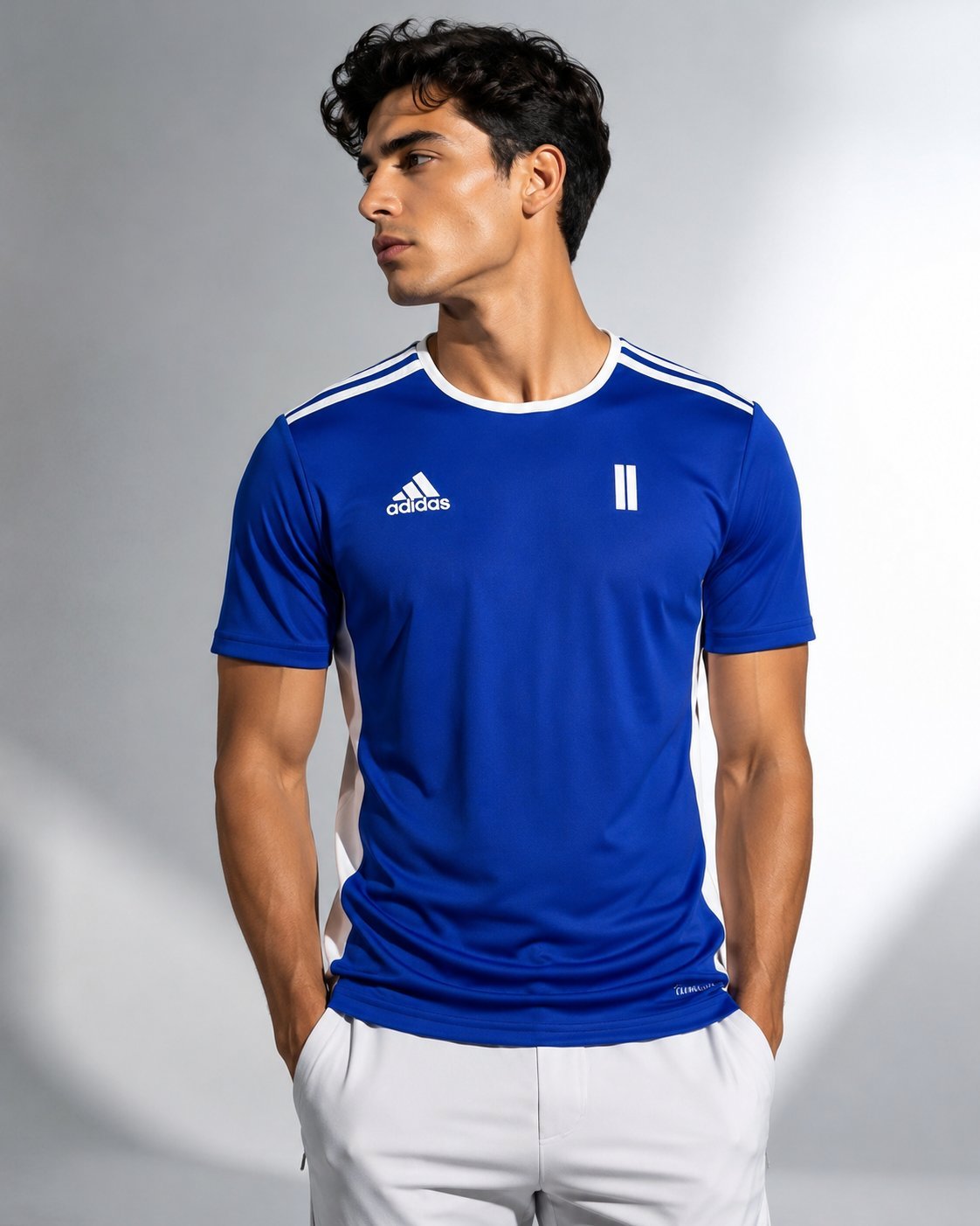 T-shirt de sport Adidas bleu
