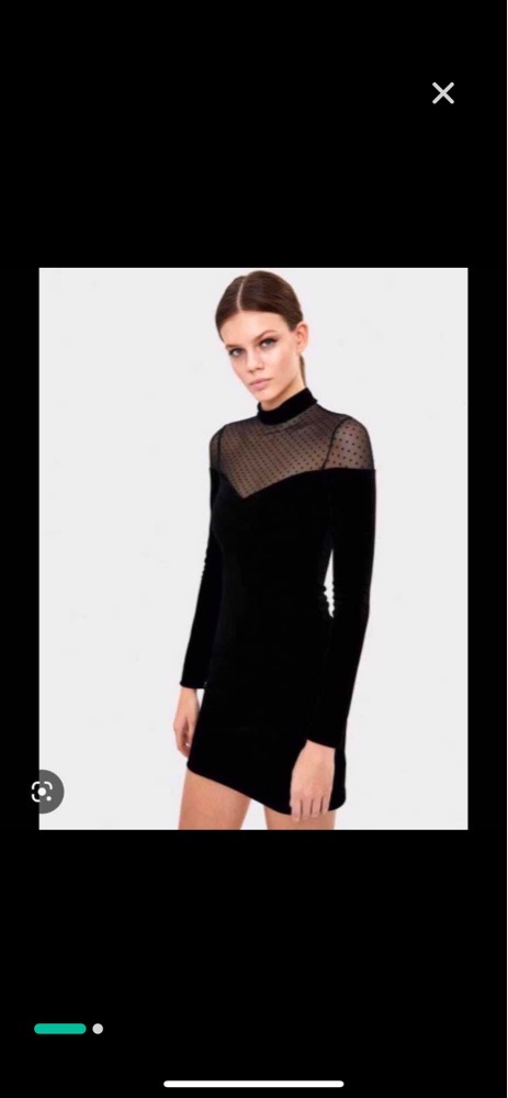 Robe en velours
