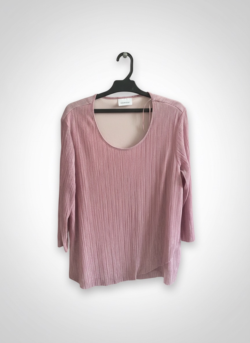 Haut en rose argent 