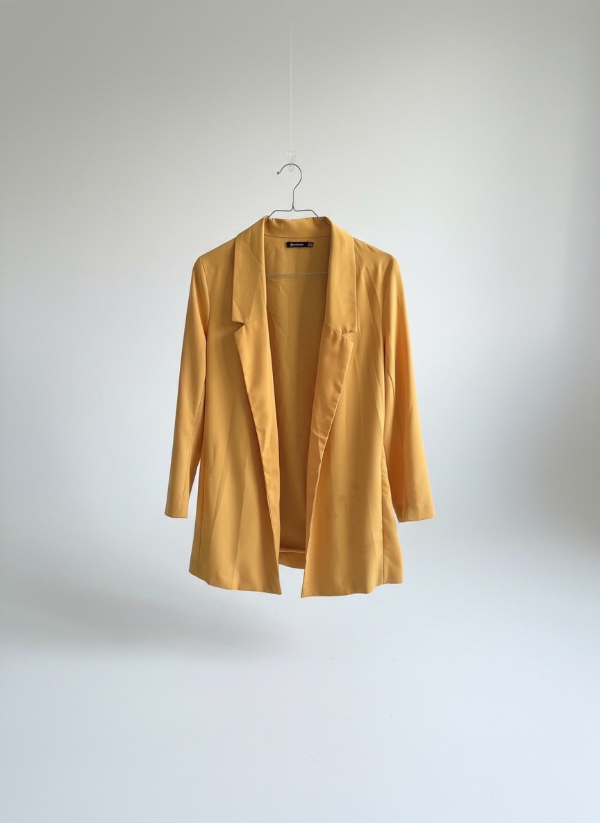 Veste ete jaune ocre