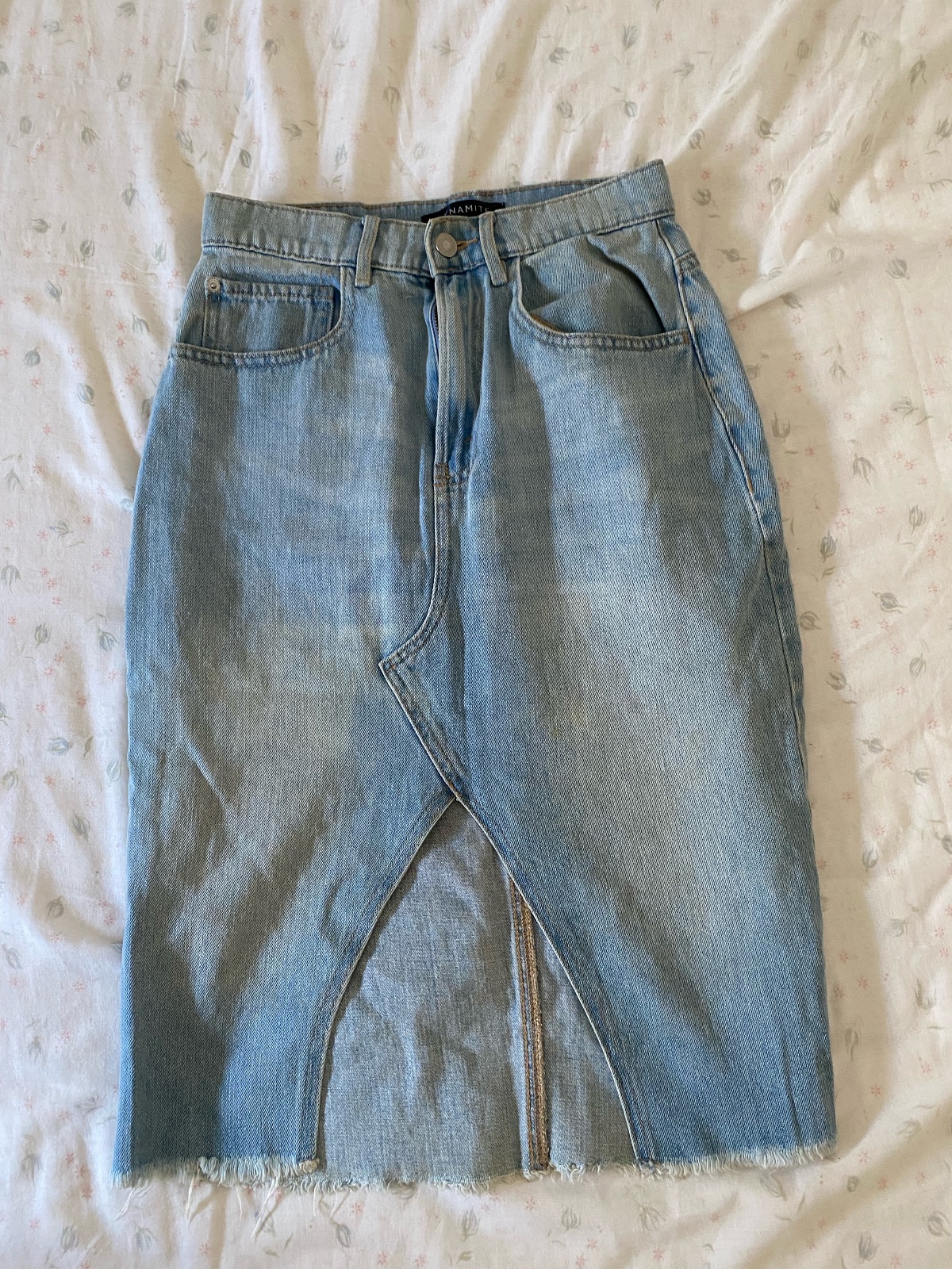 Jean skirt/jupe