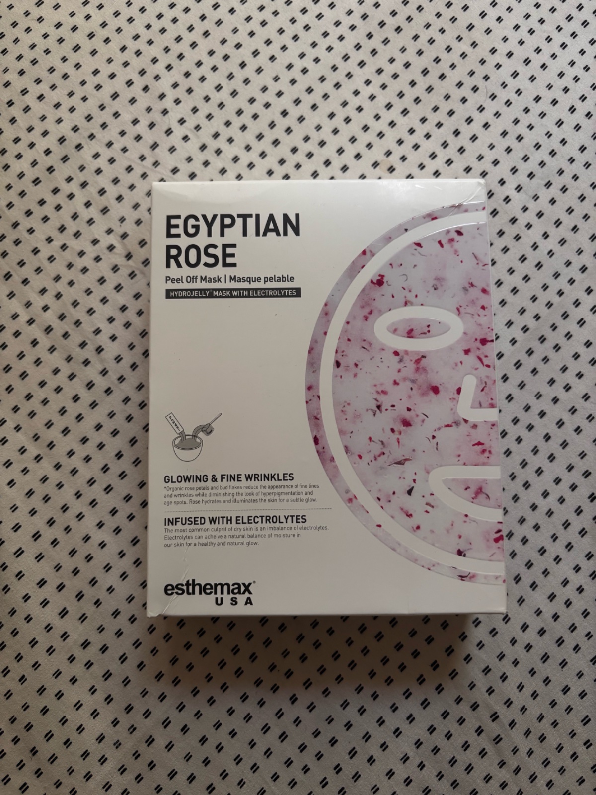 Esthemax Egyptian Rose Hydrojelly Mask kit