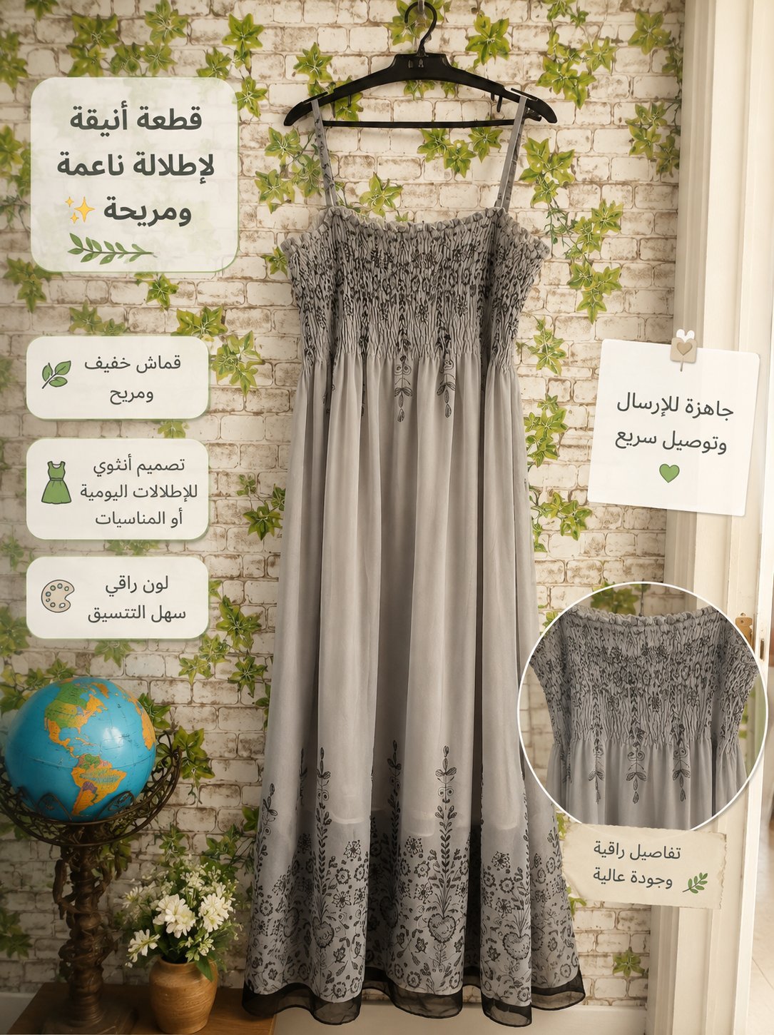 Robe gris 