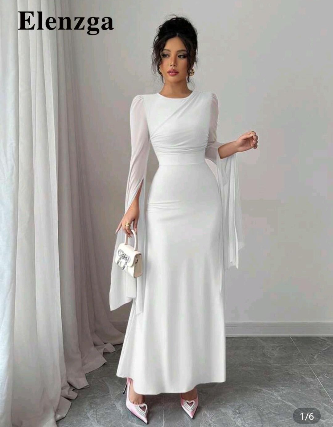 Robe fiançailles blanche