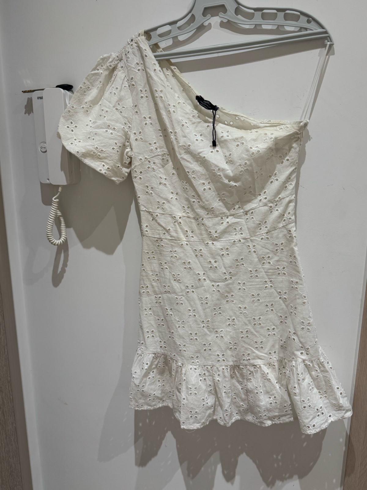 Robe blanche bershka