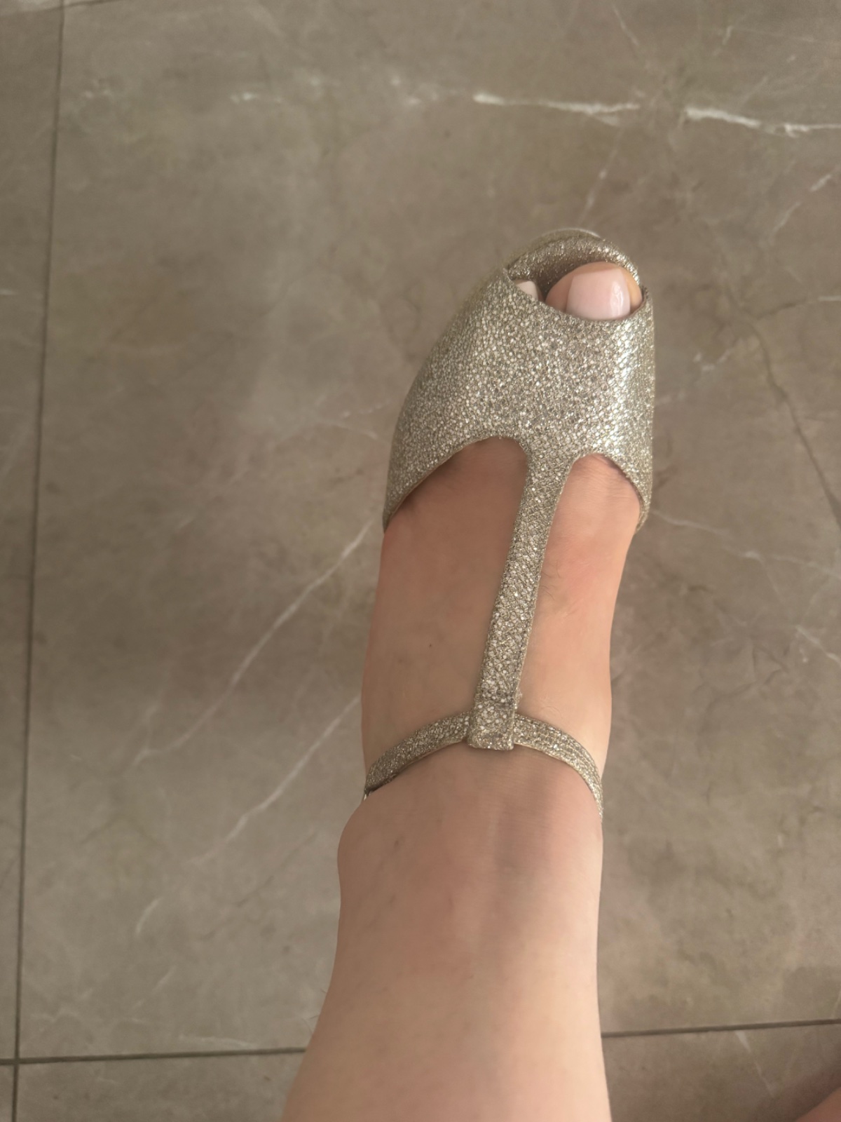 Sandale argent MK
