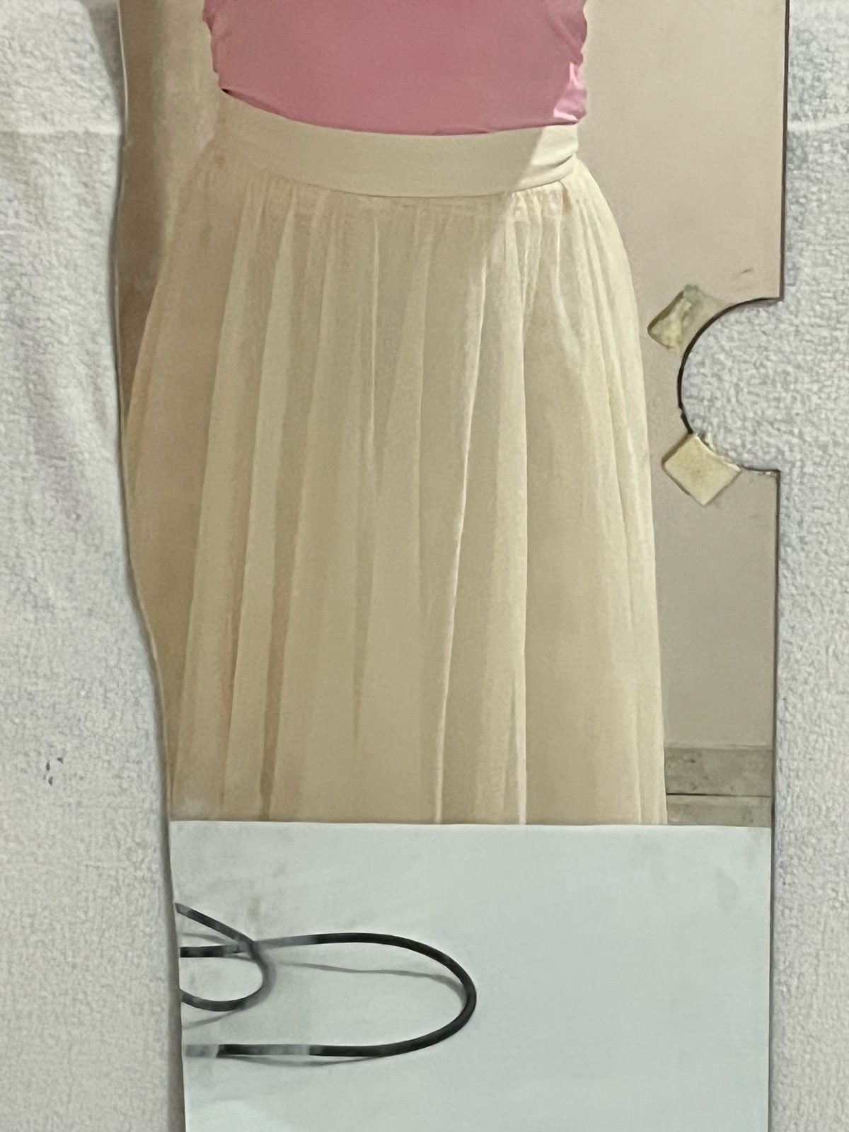 Jupe Beige Crème