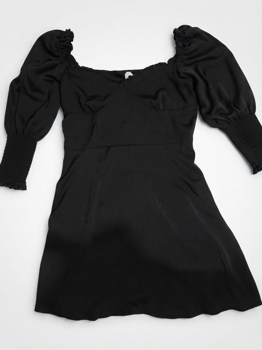 Short black dress