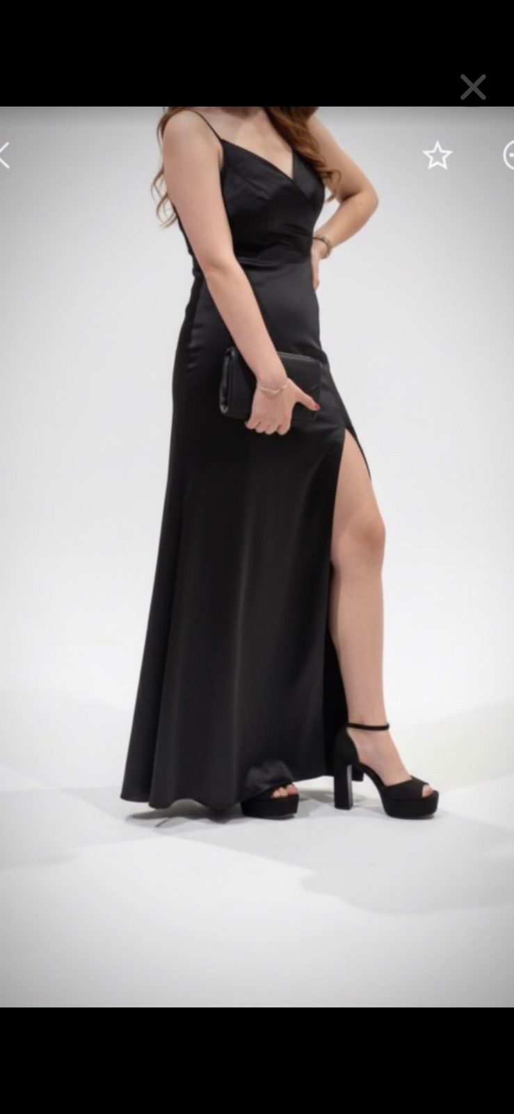 Robe classe chic couleur noir