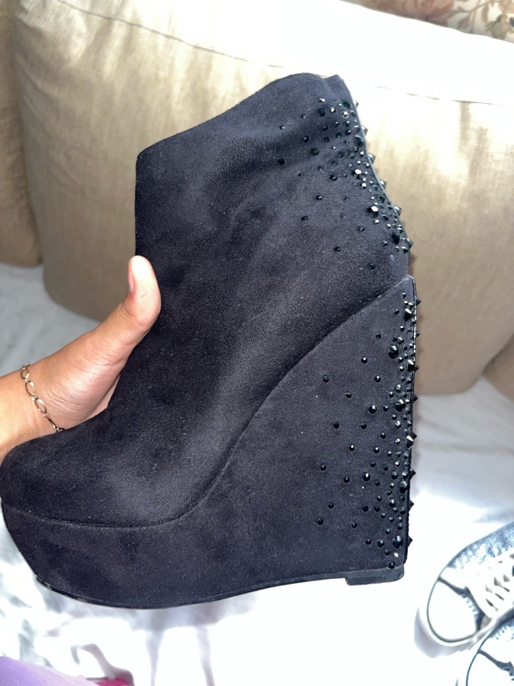 Bottines compensées