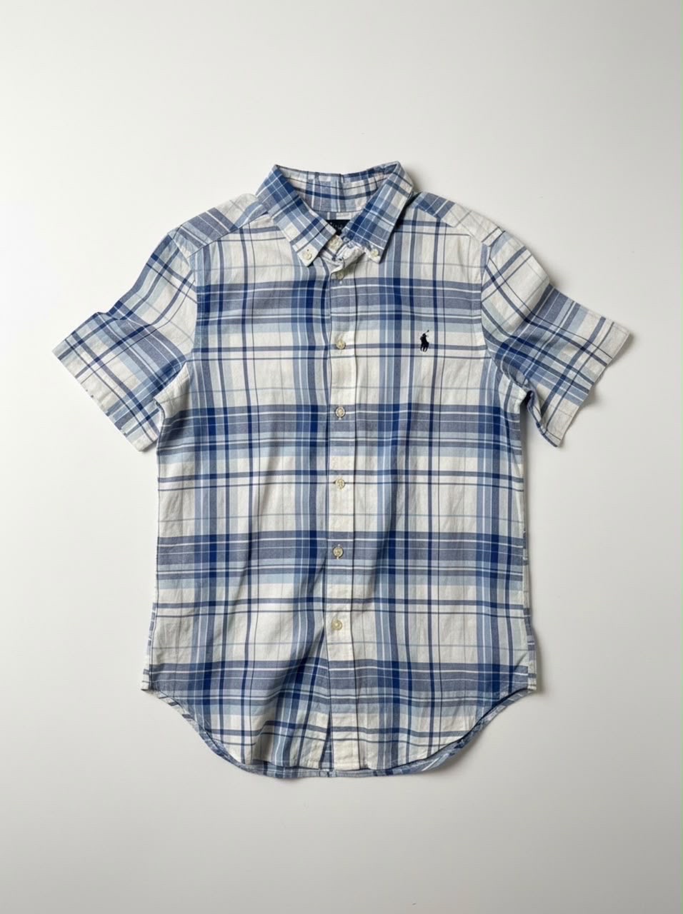 Chemise bleu ralph lauren pour enfant 