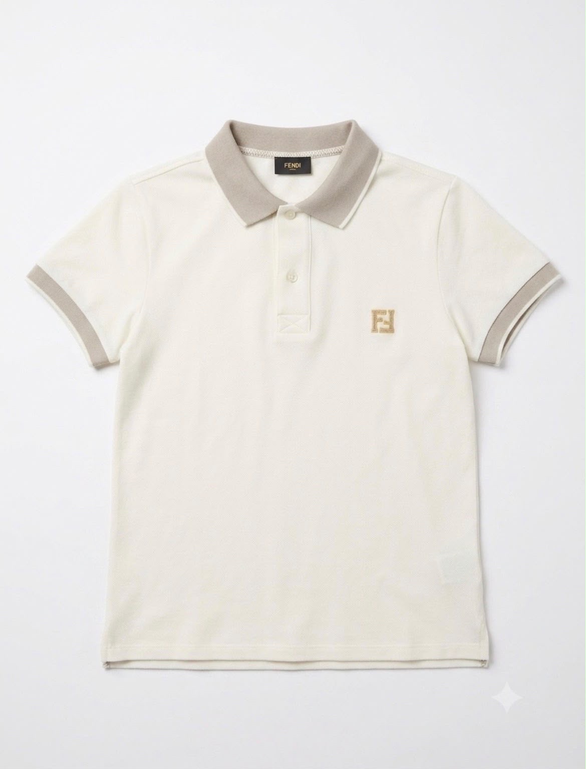 Polo  fendi beige pour enfant 