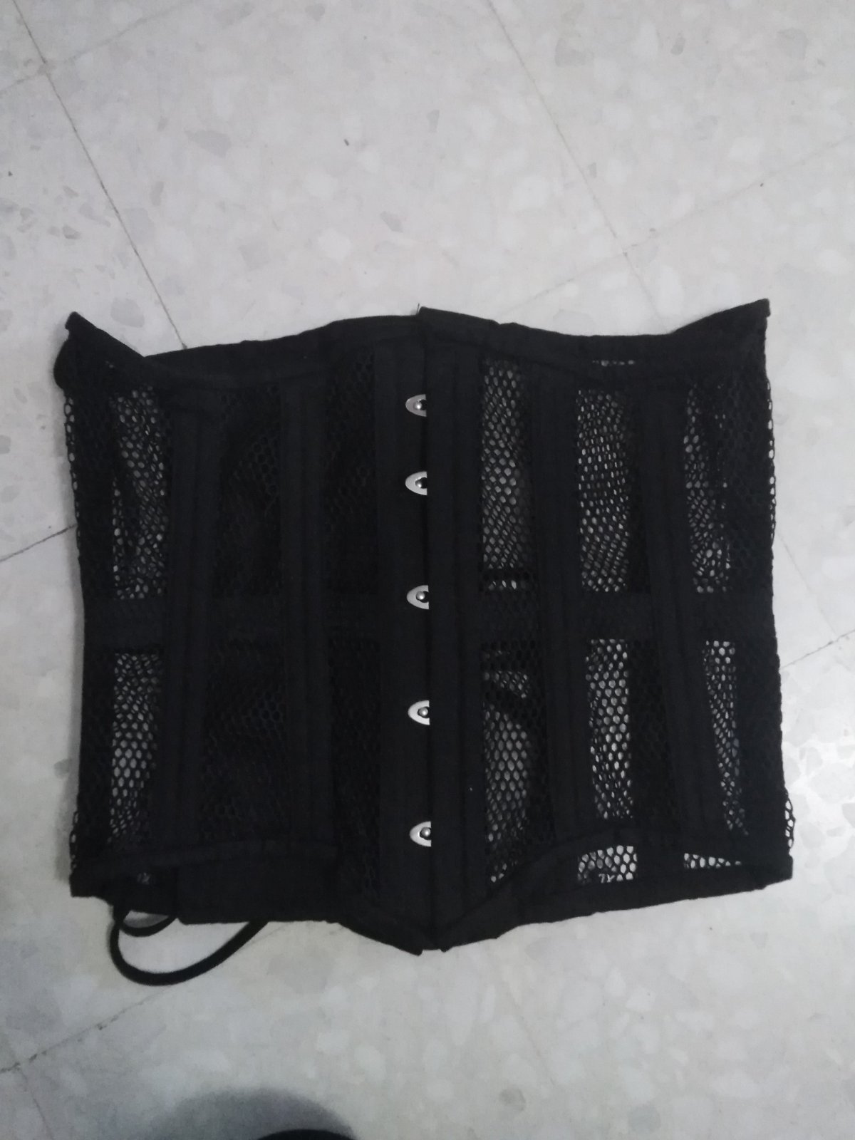 Fishnet corset