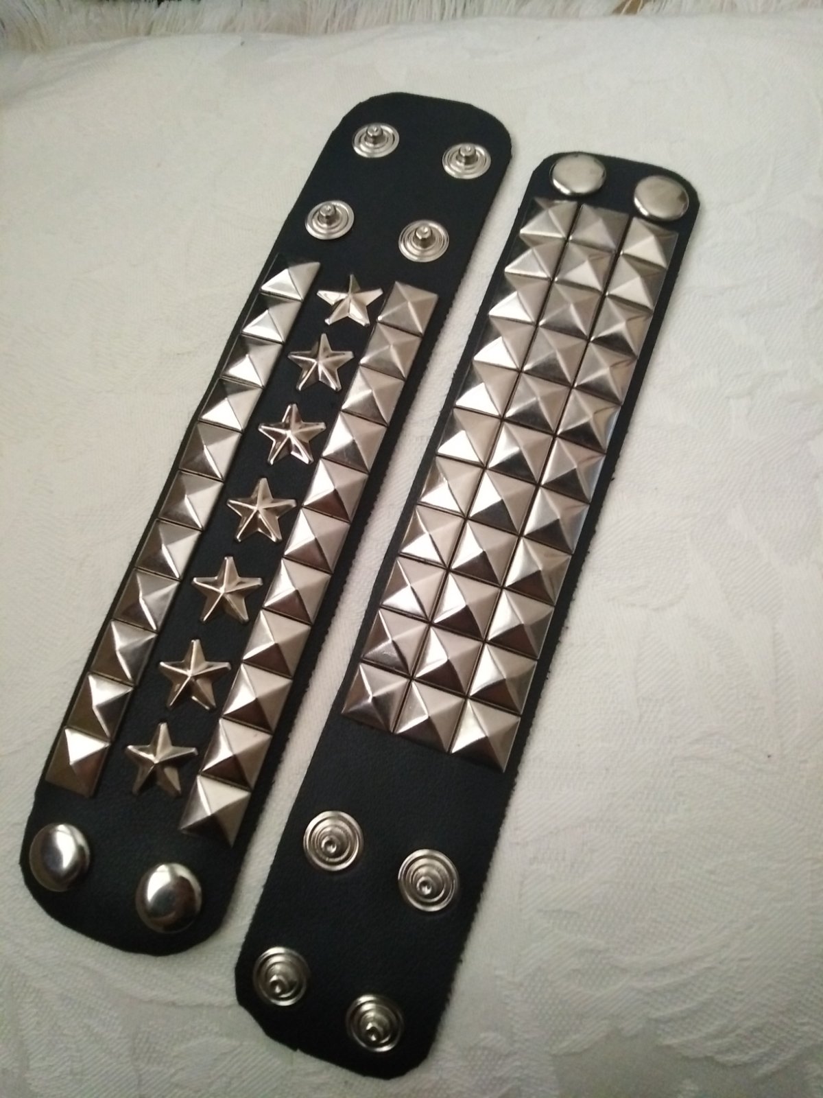 2 Punk bracelets 