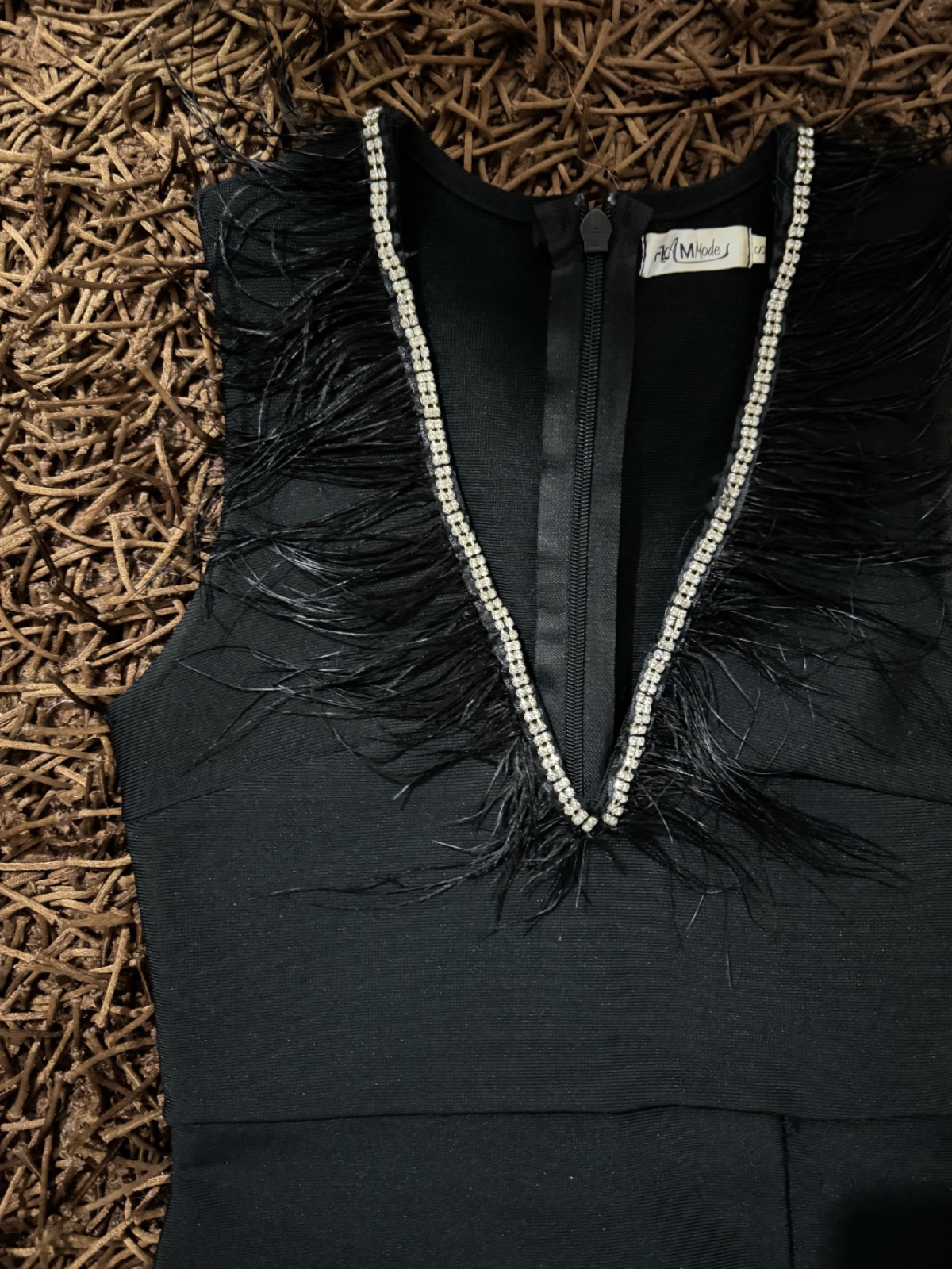 Robe soiree noir twila