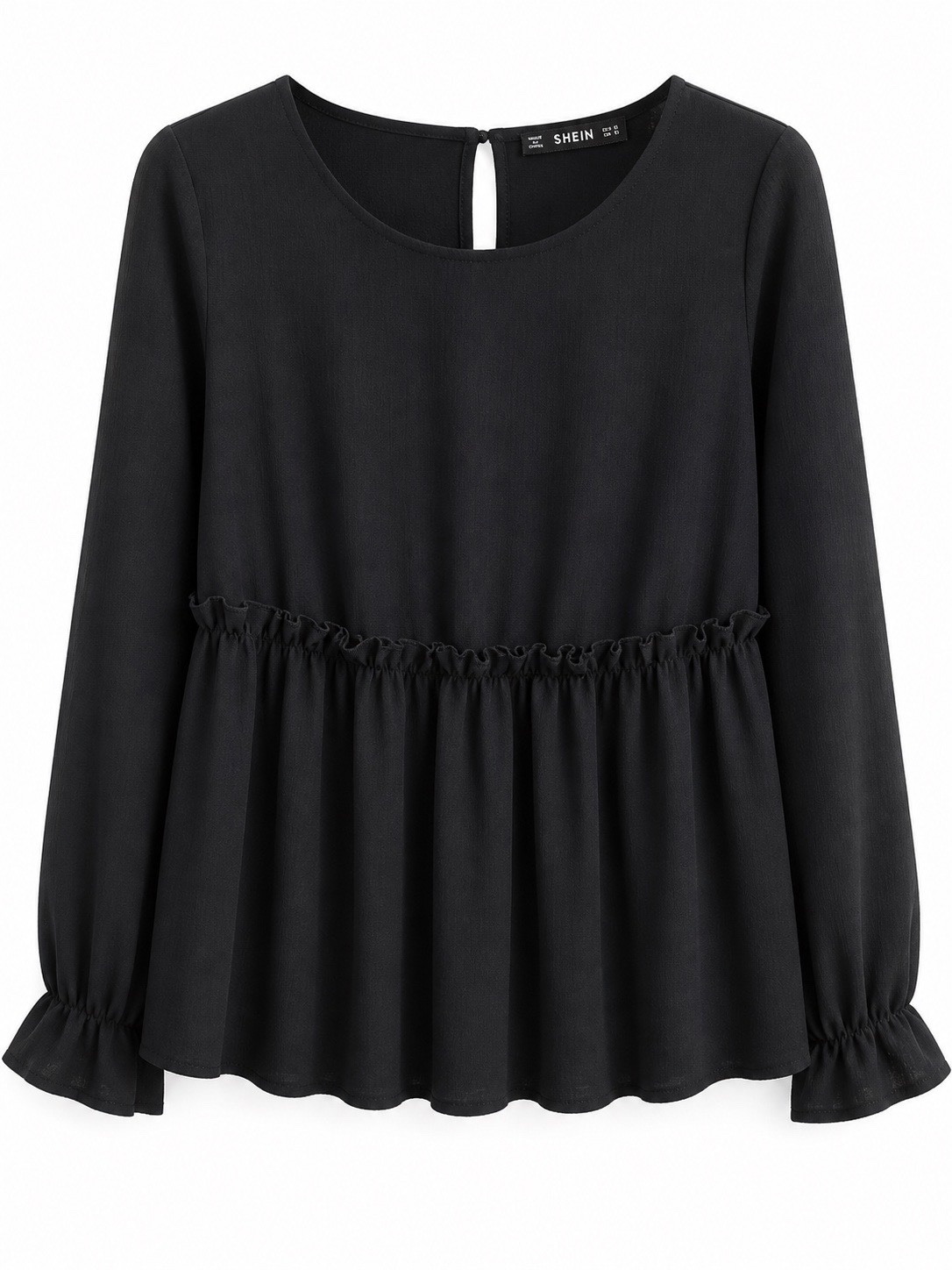 Chemisier shein noir
