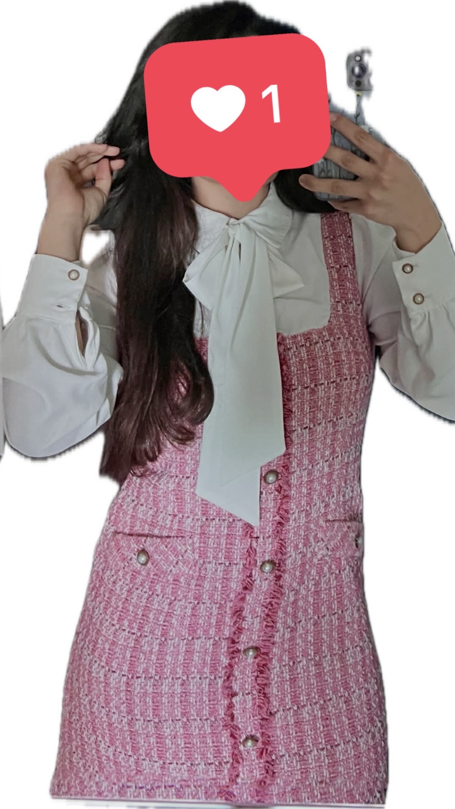 Robe rose