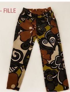 Pantalon imprimé coloré