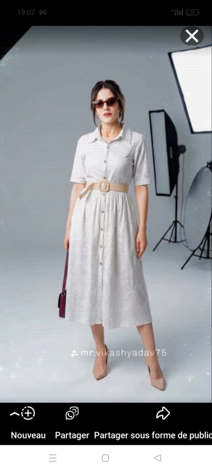 Robe importeeé 