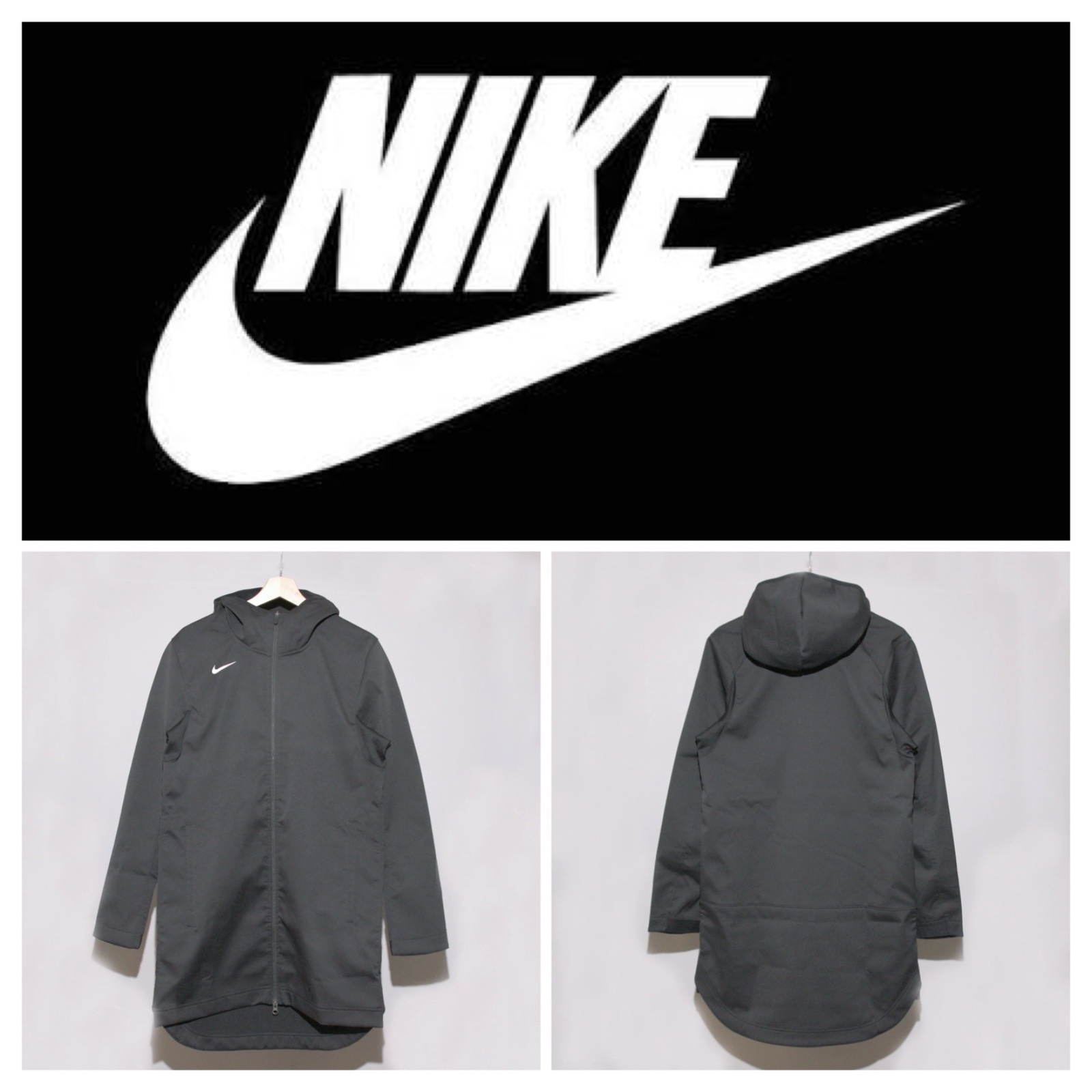 🔥Veste Nike Shield à capuche originale – coupe-vent🔥