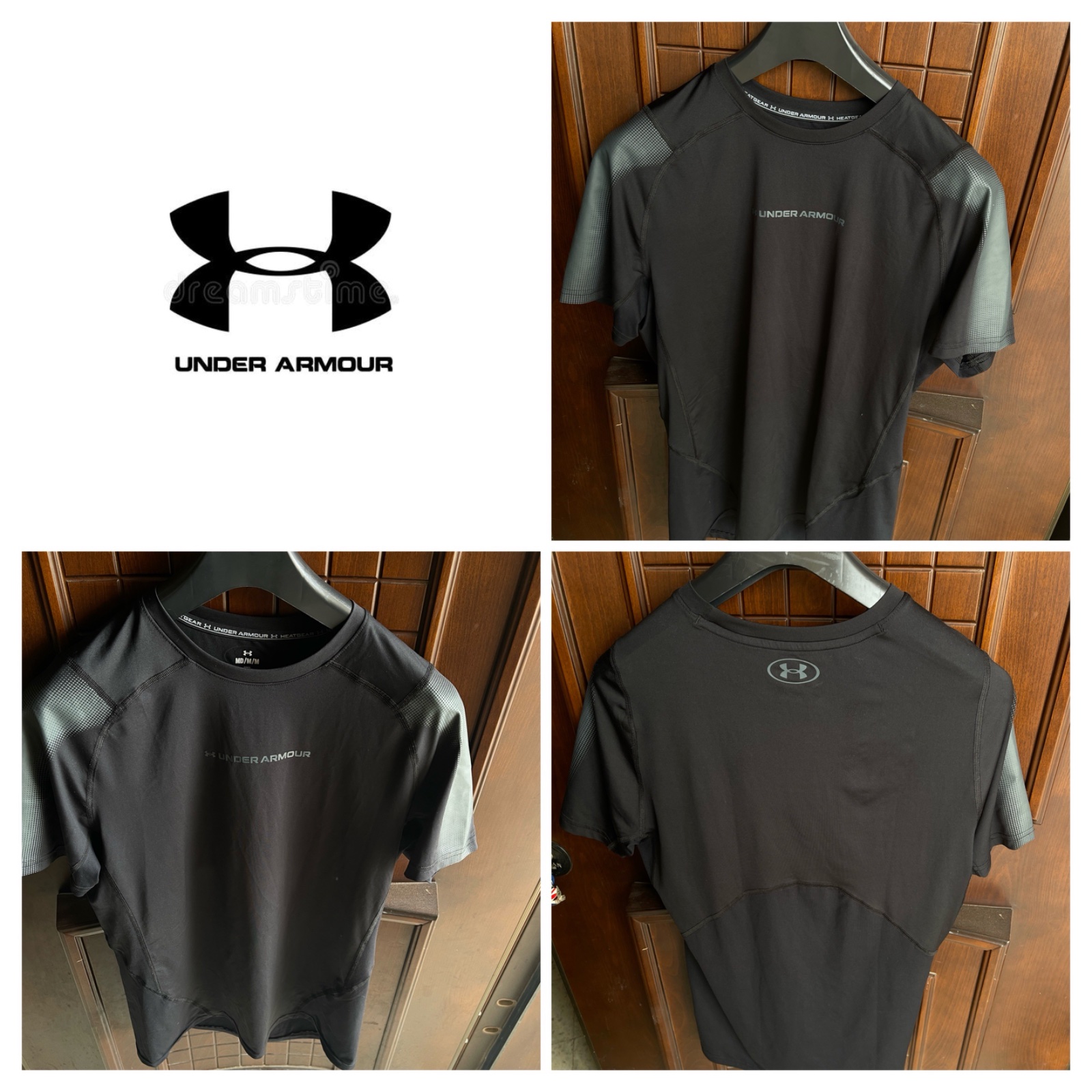 🔥🔥🔥T-shirt Under Armour HeatGear noir🔥🔥🔥⚡️