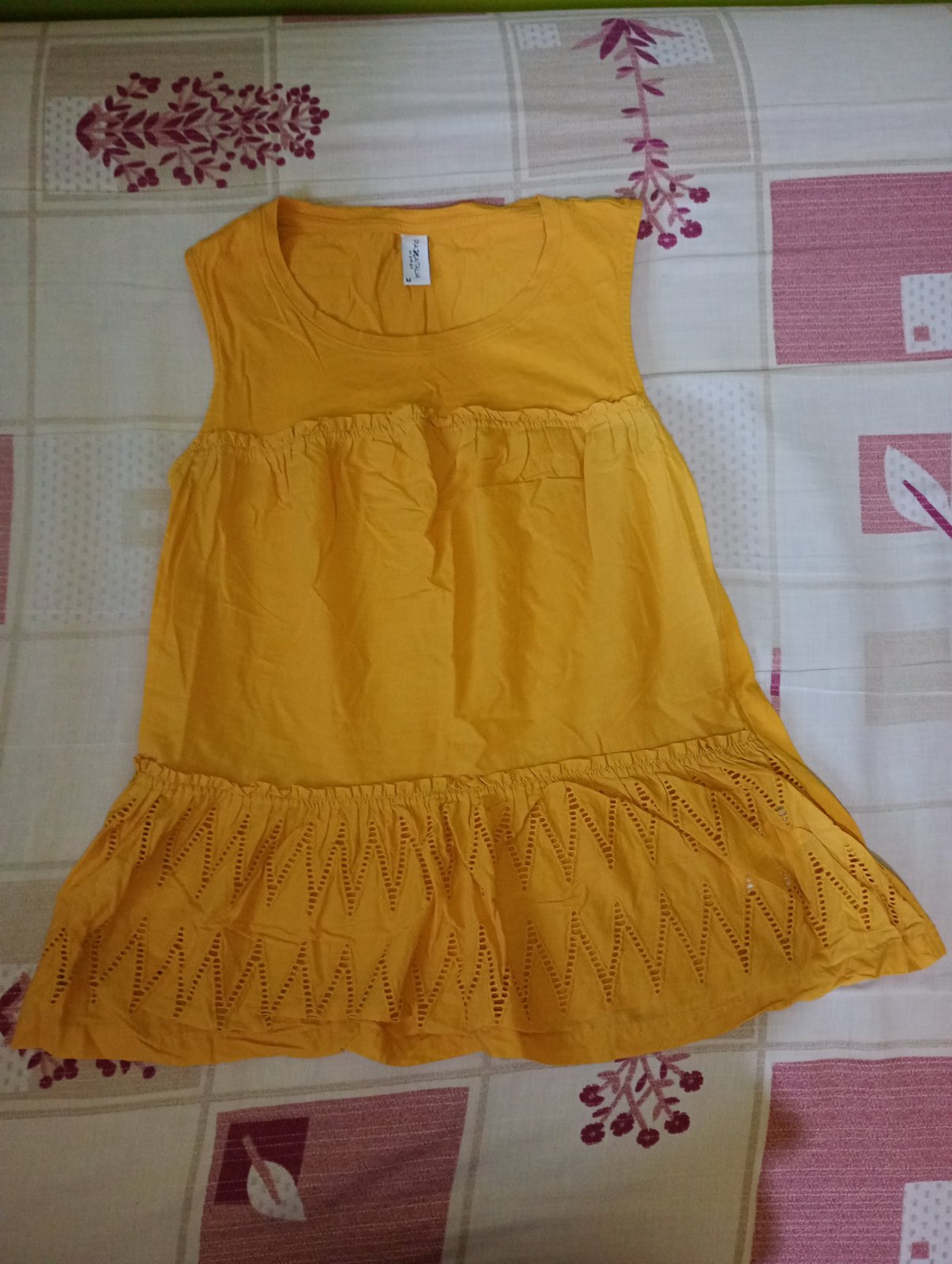 Style chemise sans manches