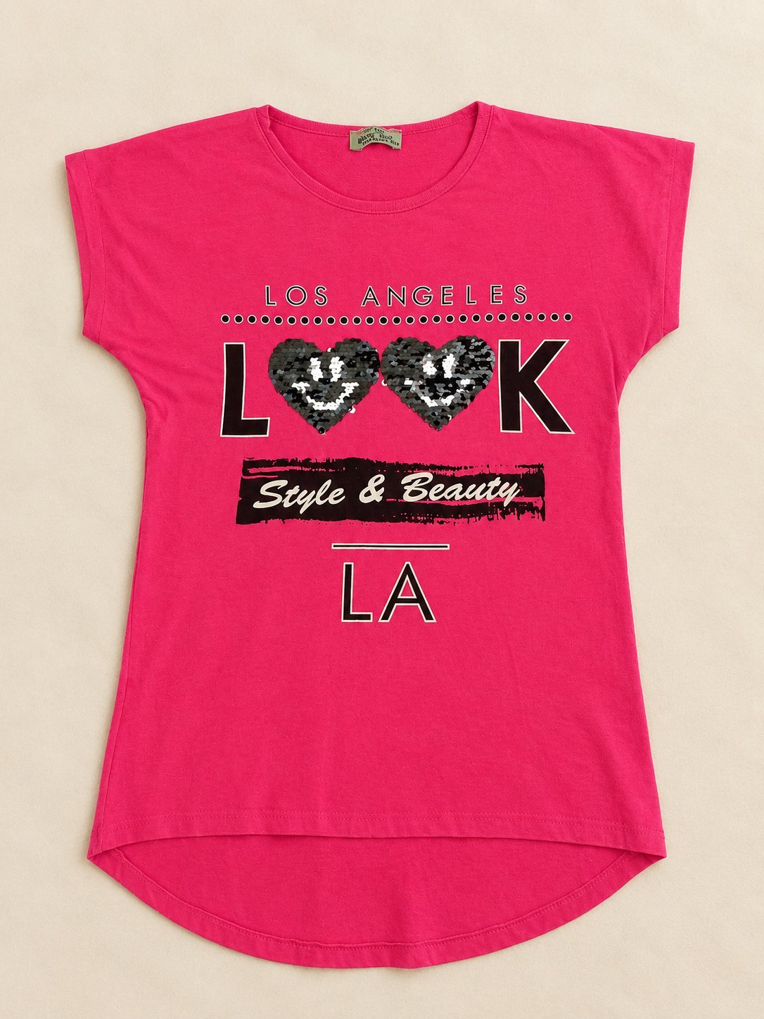 T-shirt rose fuchsia💗