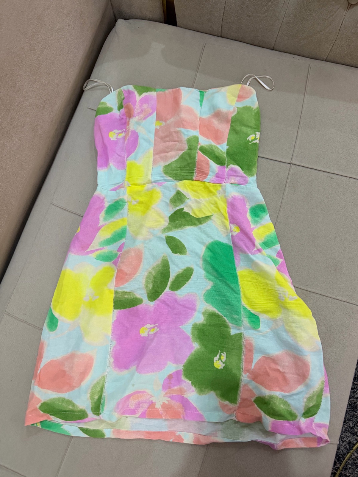 Robe multicolore