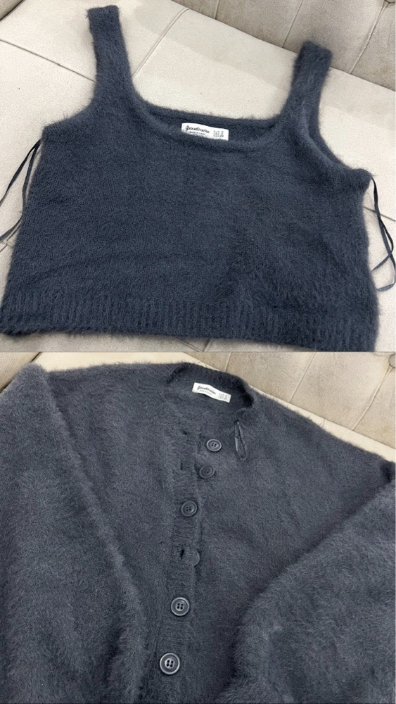 Top et gillet 