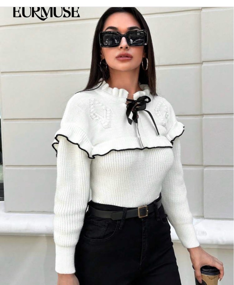Pull blanc 