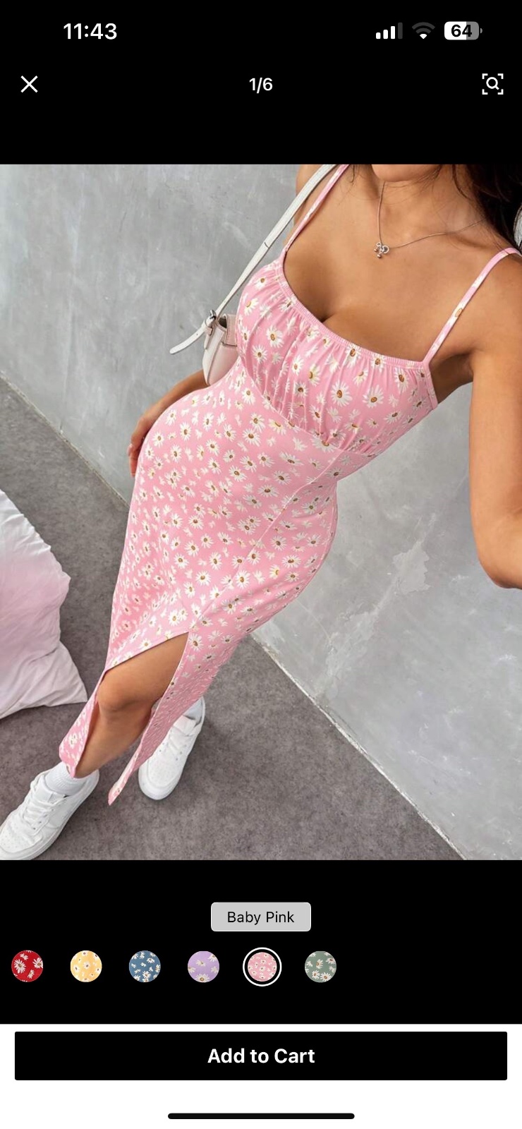 Robe rose