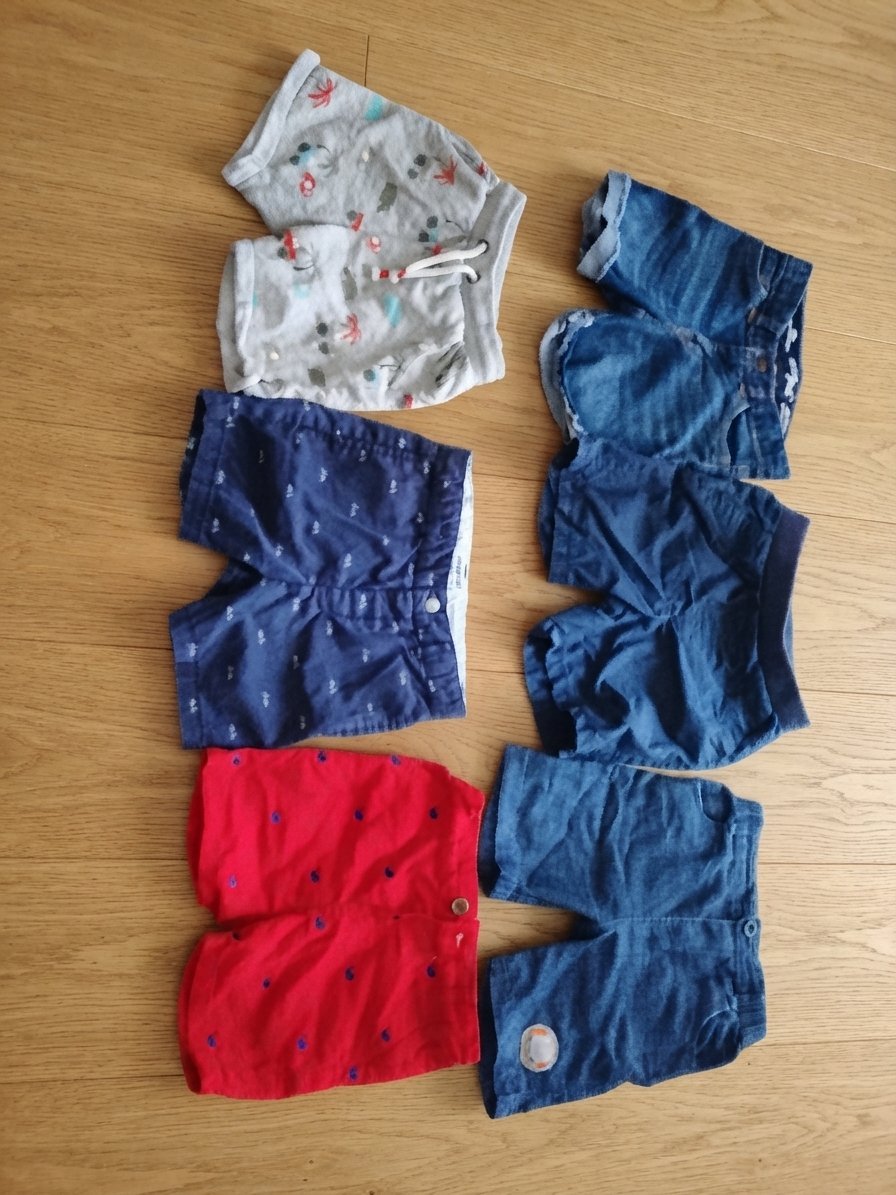 Lot de 6 shorts 18mois