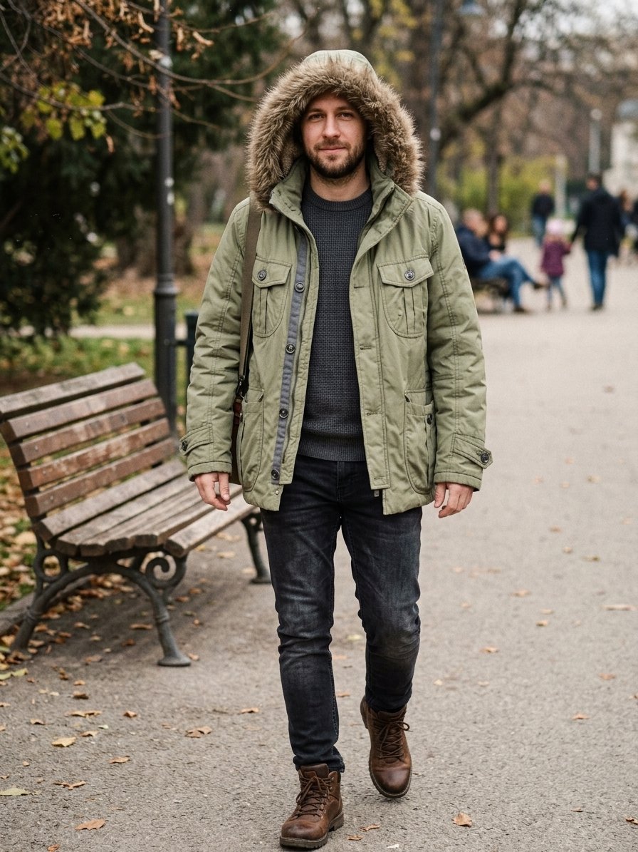 Manteau homme 