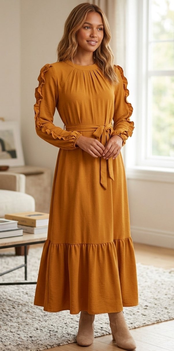 Robe marron 