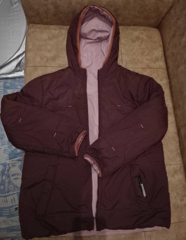 Blouson double face fille