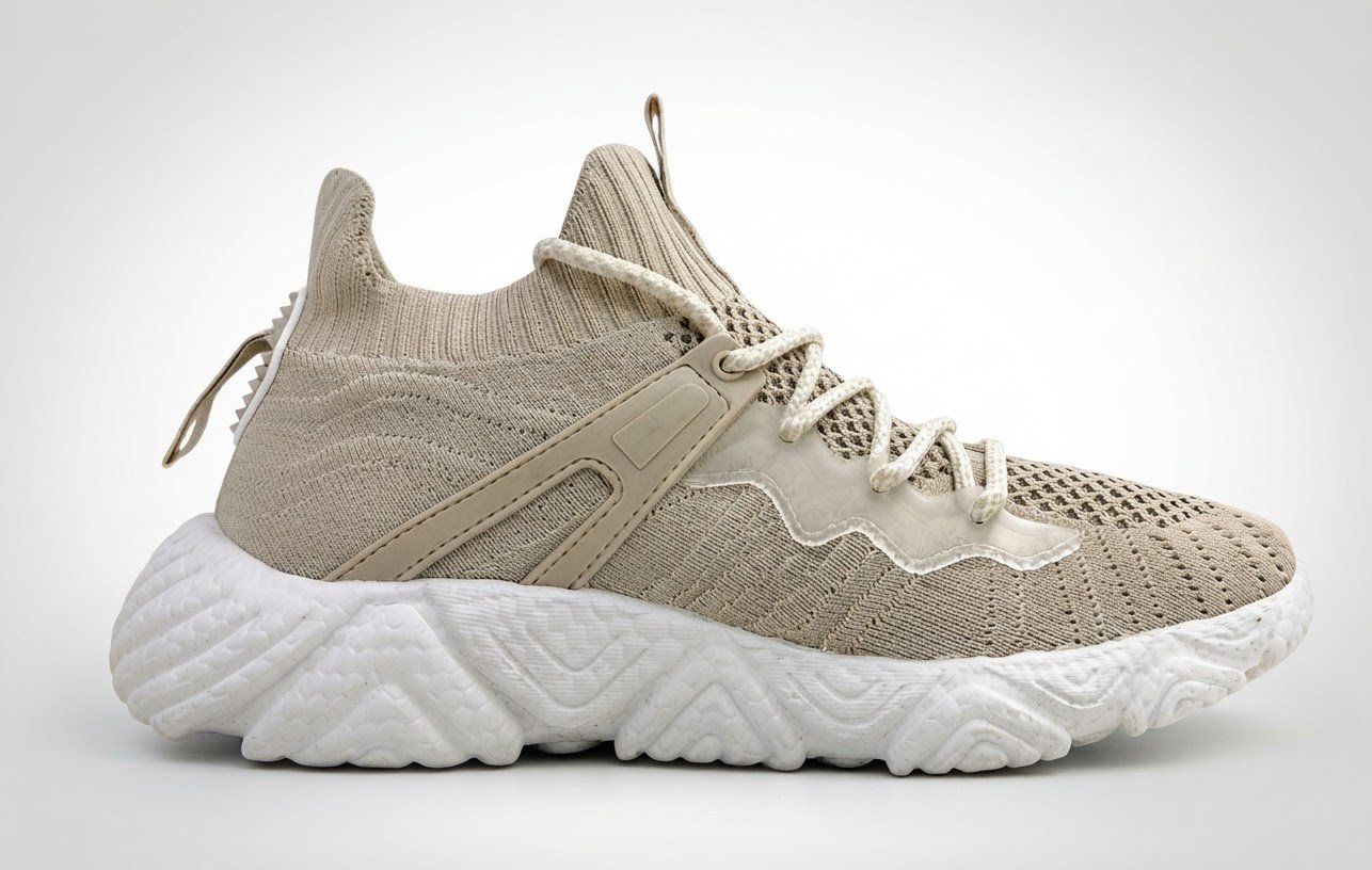 Baskets beige 