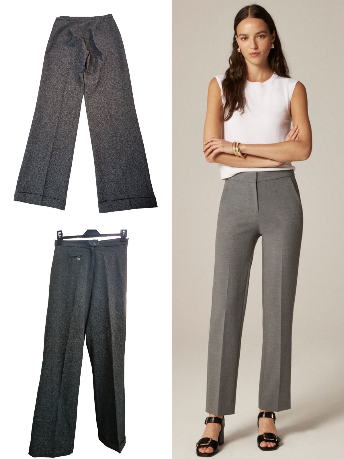 Pantalon posé 